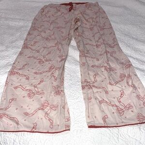 Victoria’s Secret Coquette Bow Pajama Pants